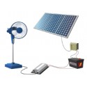 JN-100W Off-Grid Solar Power System, 120Ah AGM battery